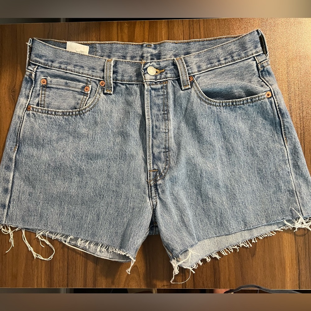 Levi 501 denim shorts